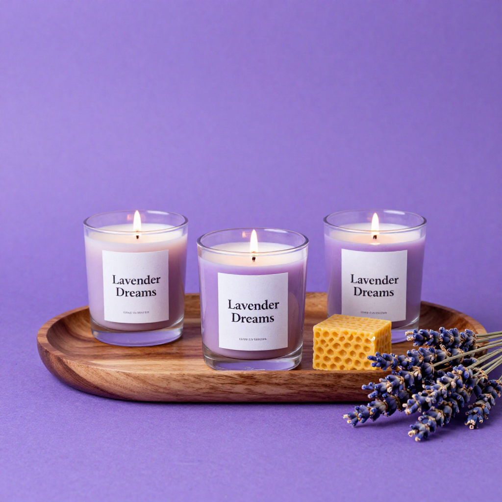 Cinnamon spice scented candle