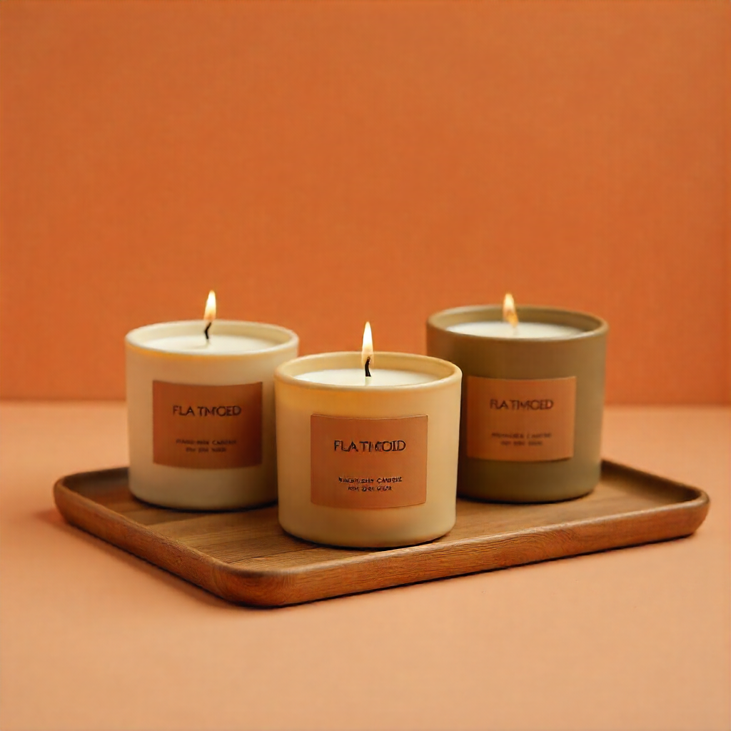 Rose garden scented candle